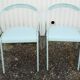 2 Chaises métal