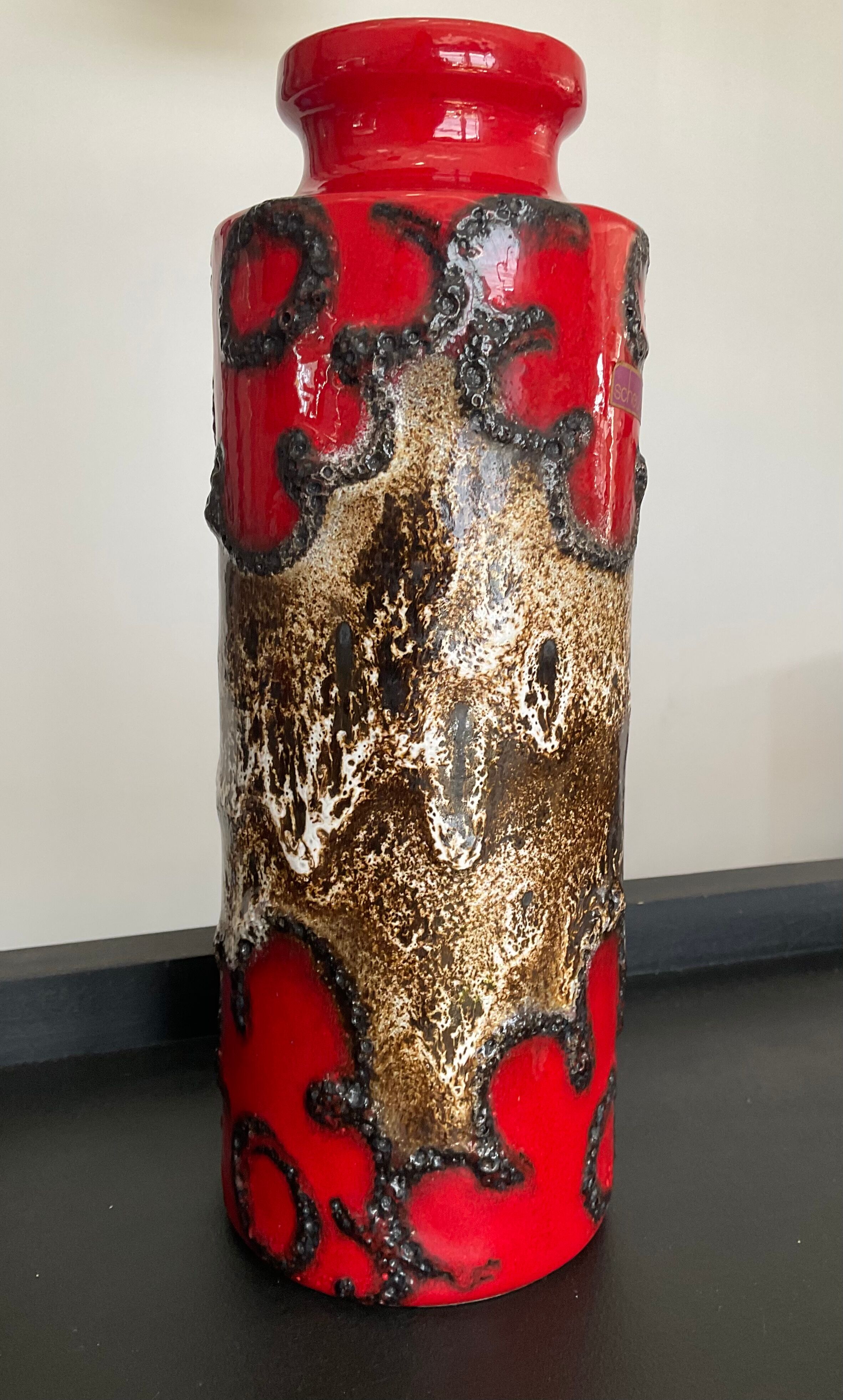 Vintage Scheurich vase from the 60s-70s