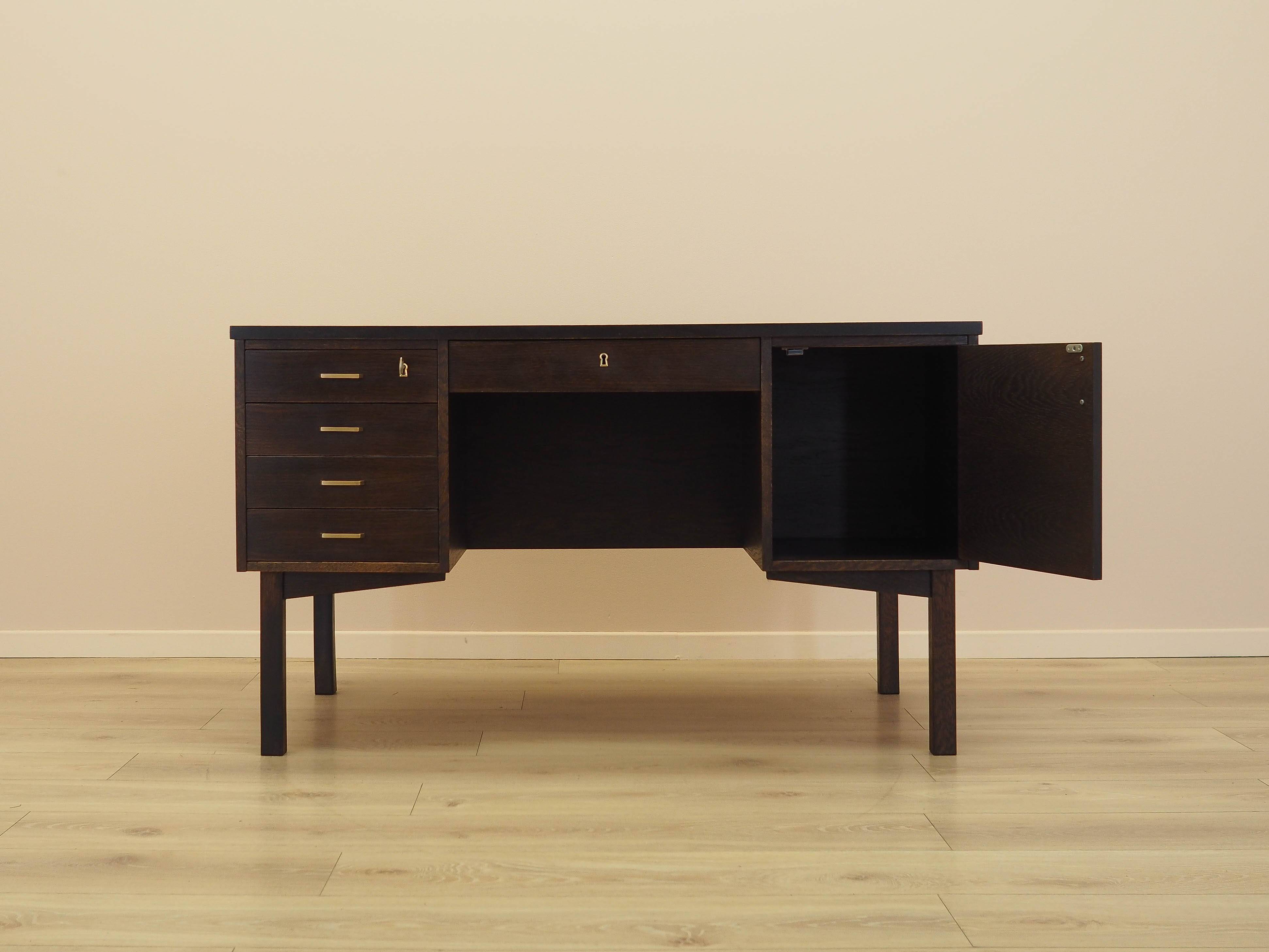 Oak desk, Danish design, 1970s, made in Denmark