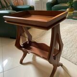 Lyre base side table