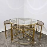Ensemble de 5 tables Nesring des années 1970
