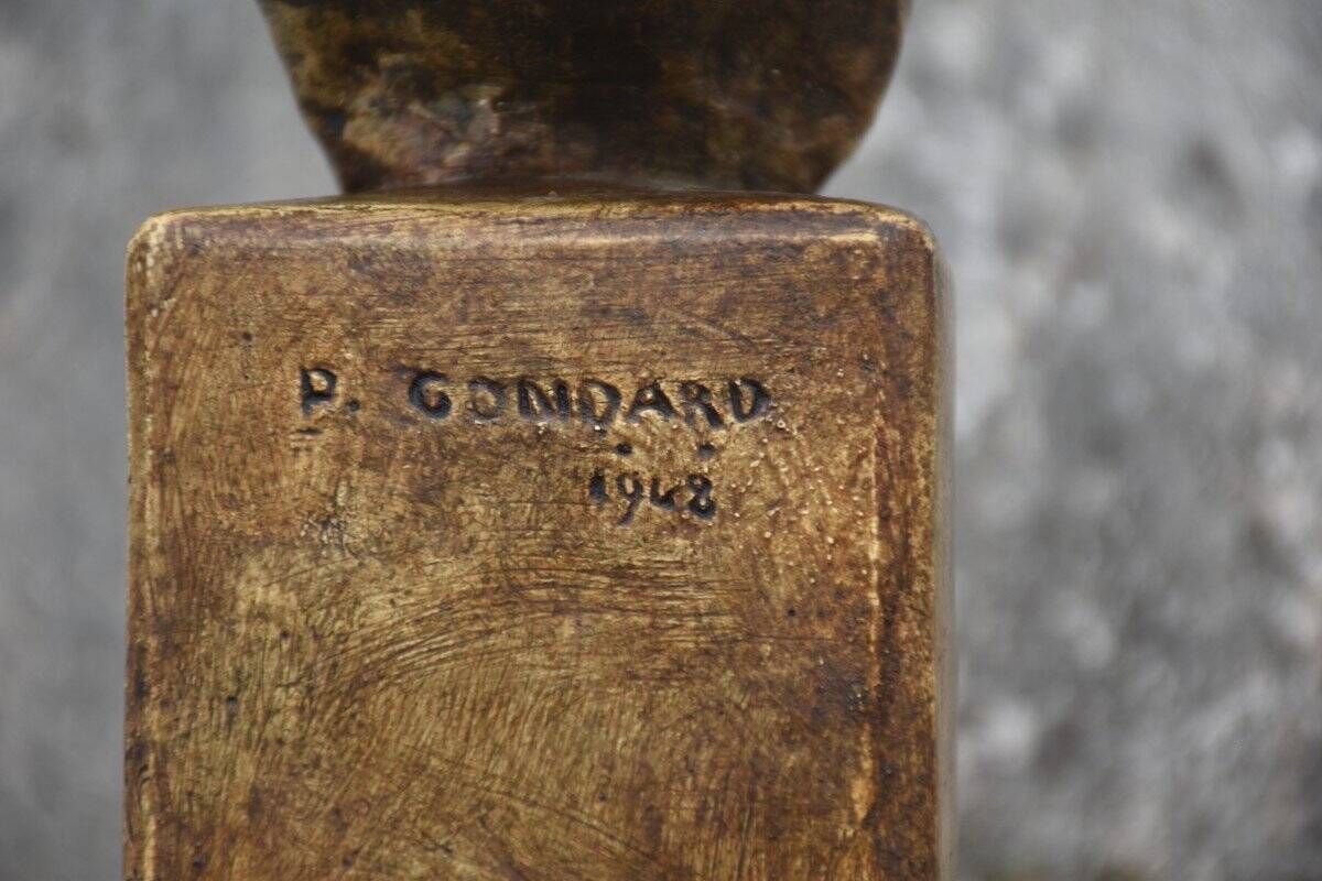 Paul Gondard, Portrait of Honoré Daumier (1948)