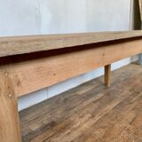 Farm table bistro bar restaurant oak workshop