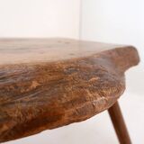 Table basse brutaliste, 1960