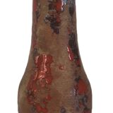 Brutalist vase with dripping decoration