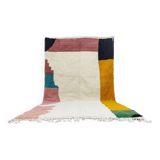 Handmade wool Berber rug 300 x 190 cm