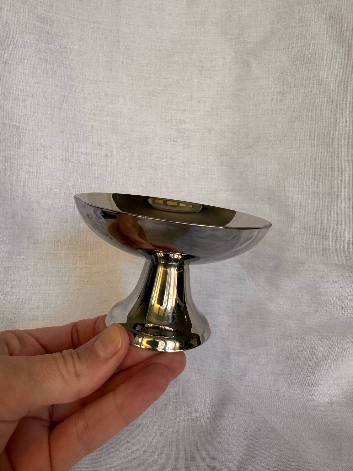 6 coupes à glace en acier inoxydable