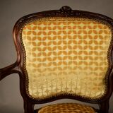 Fauteuil cabriolet de style Louis XV, XlXème