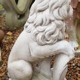 Reconstructed stone lion