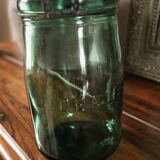 Ideal Green Glass Jar 1L