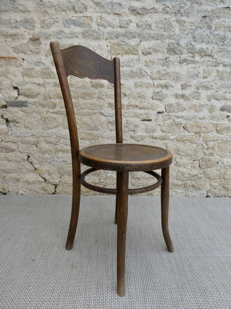 bistro chair, Mundus Vienna Austria, around 1900