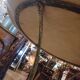 Large bistro pedestal table, 70 cm in diameter, circa 1900.
