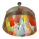 Holo Mexico multi-colored pendant light from Dix Heures Dix 64*30