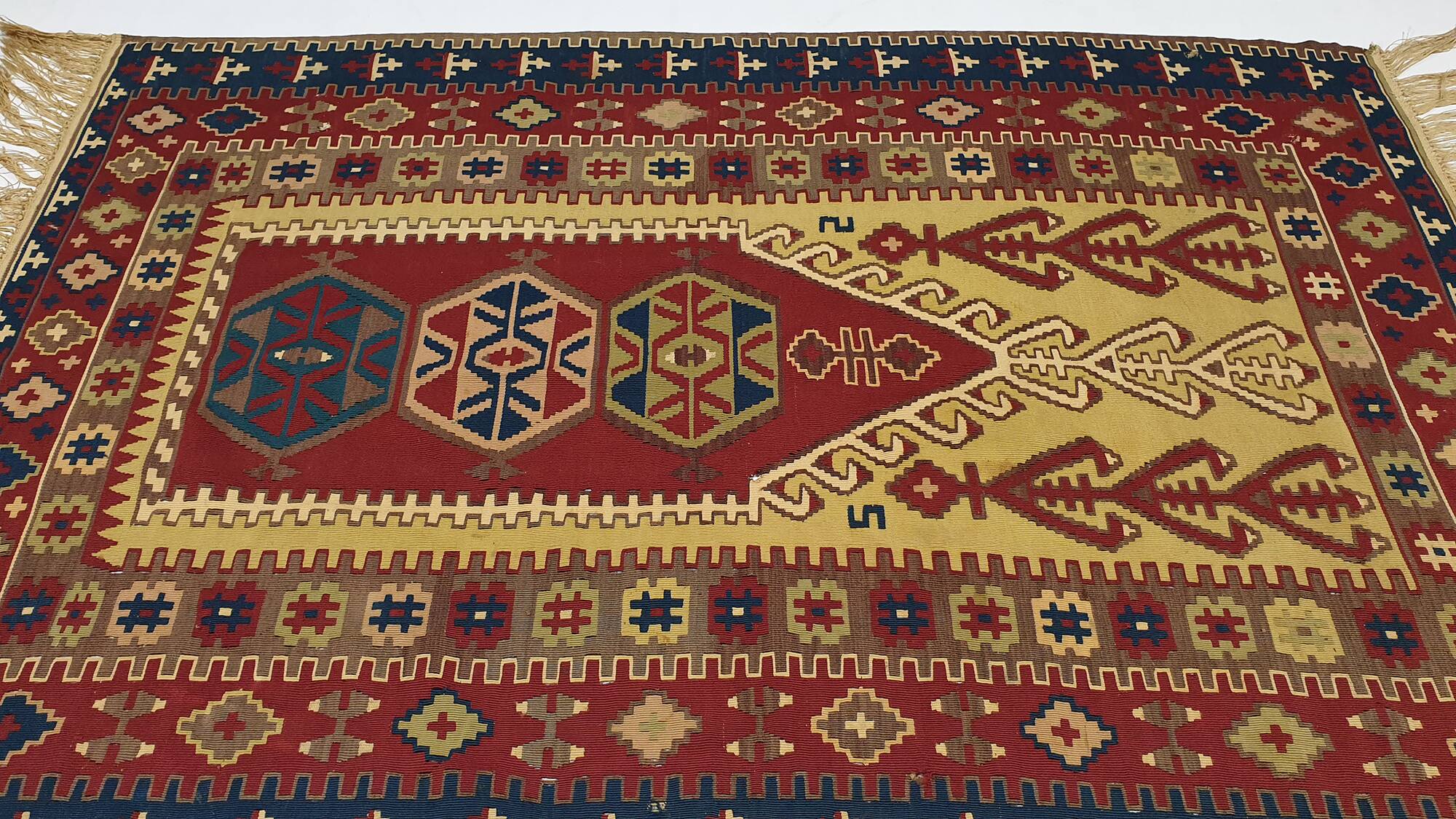 Turkish kilim rug, 170x114 cm, MYK-818