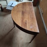 half-moon table