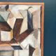 Original Swedish Oil on Canvas – “Komposition” by Arne Tengblad Vintage