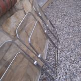 5 vintage 70'S chairs + Giancarlo Piretti Castelli support