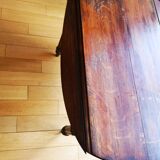 Rustic oak table 1930 with flap