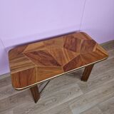 Table à manger extensible Art Déco, Allemagne, années 1950