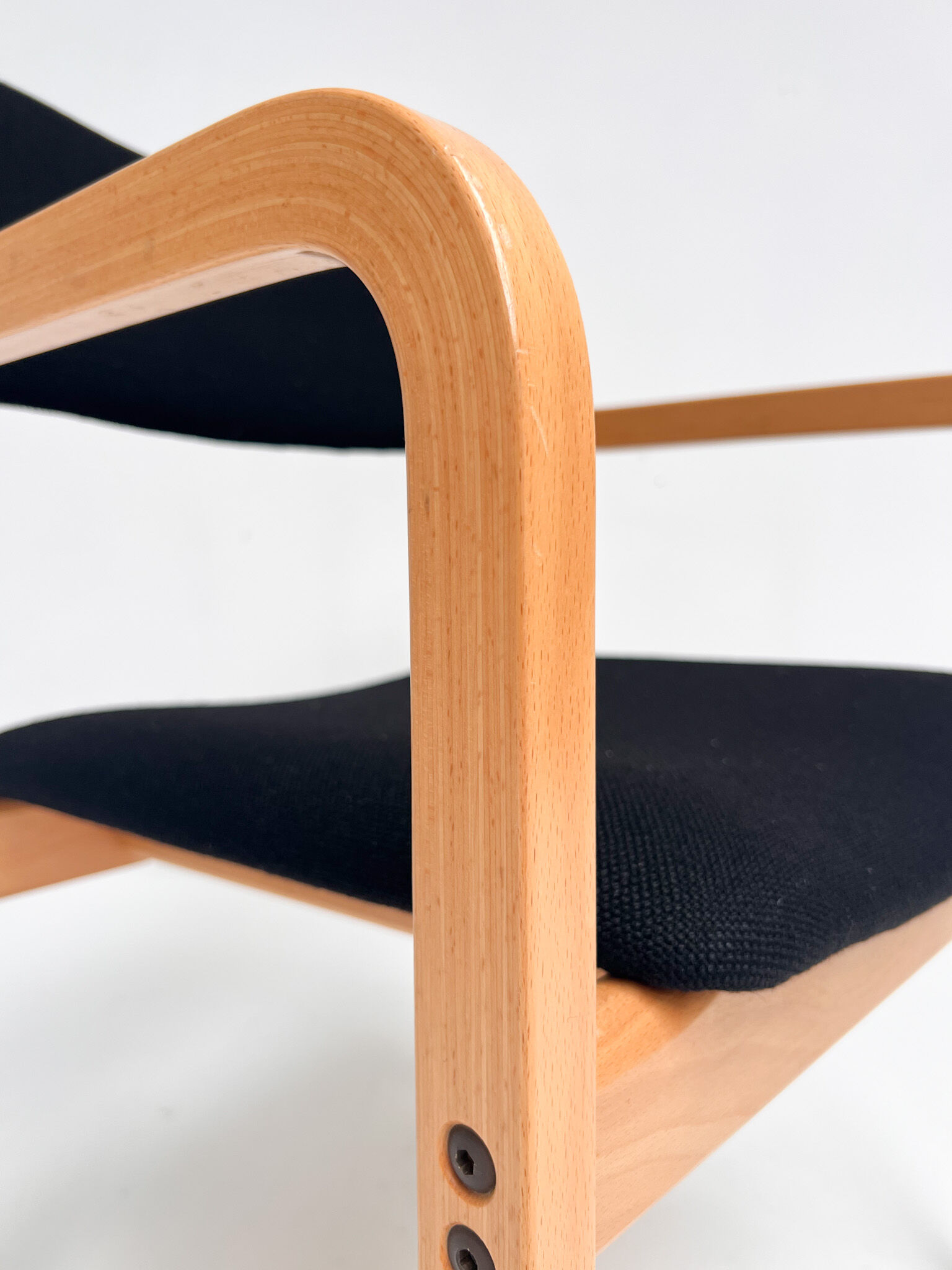 Scandinavian design chair by PO Korhonen, 1980s