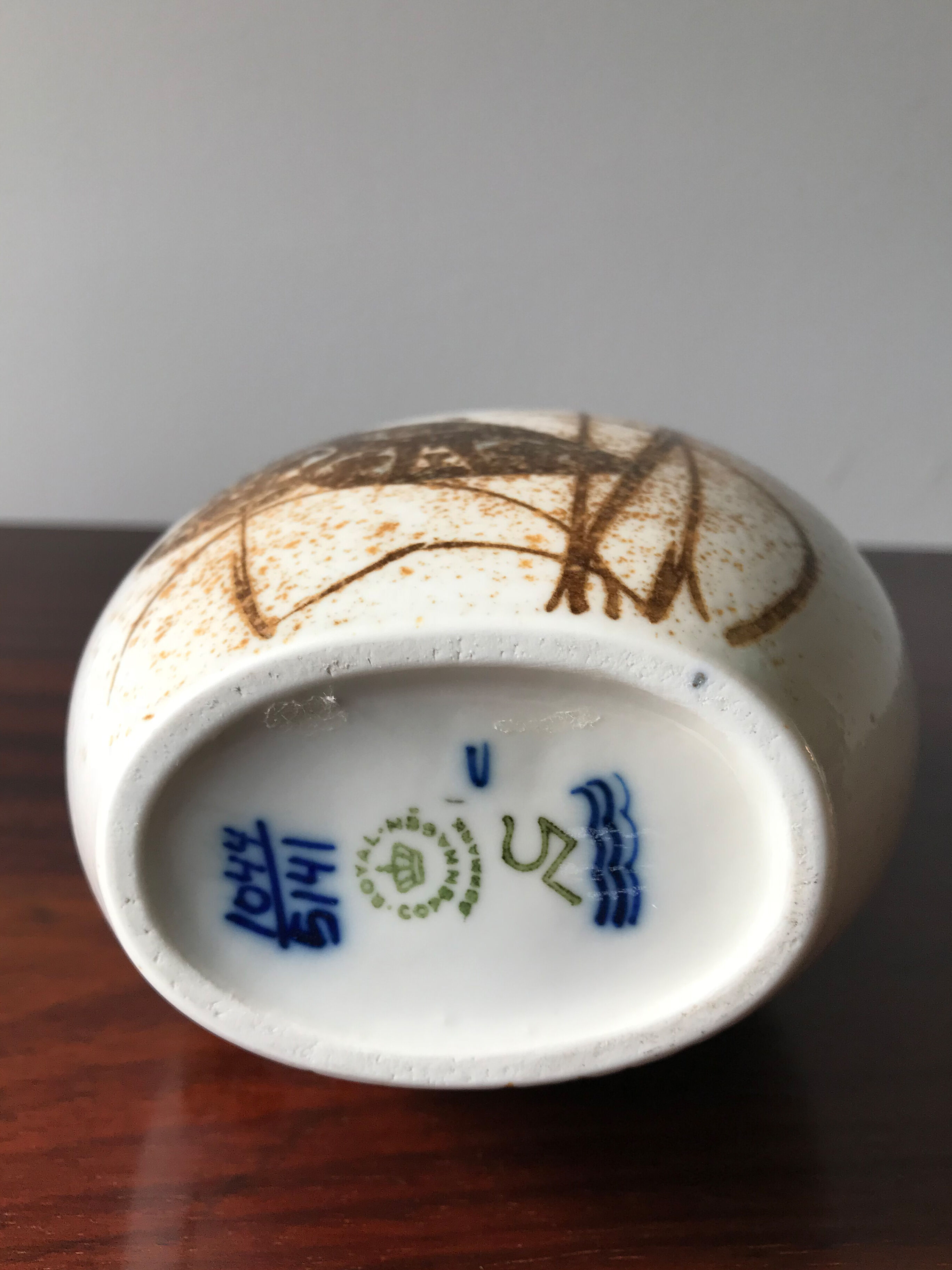 Scandinavian ceramic vases by Nils Thorsson for Royal Copenhagen, 1960s