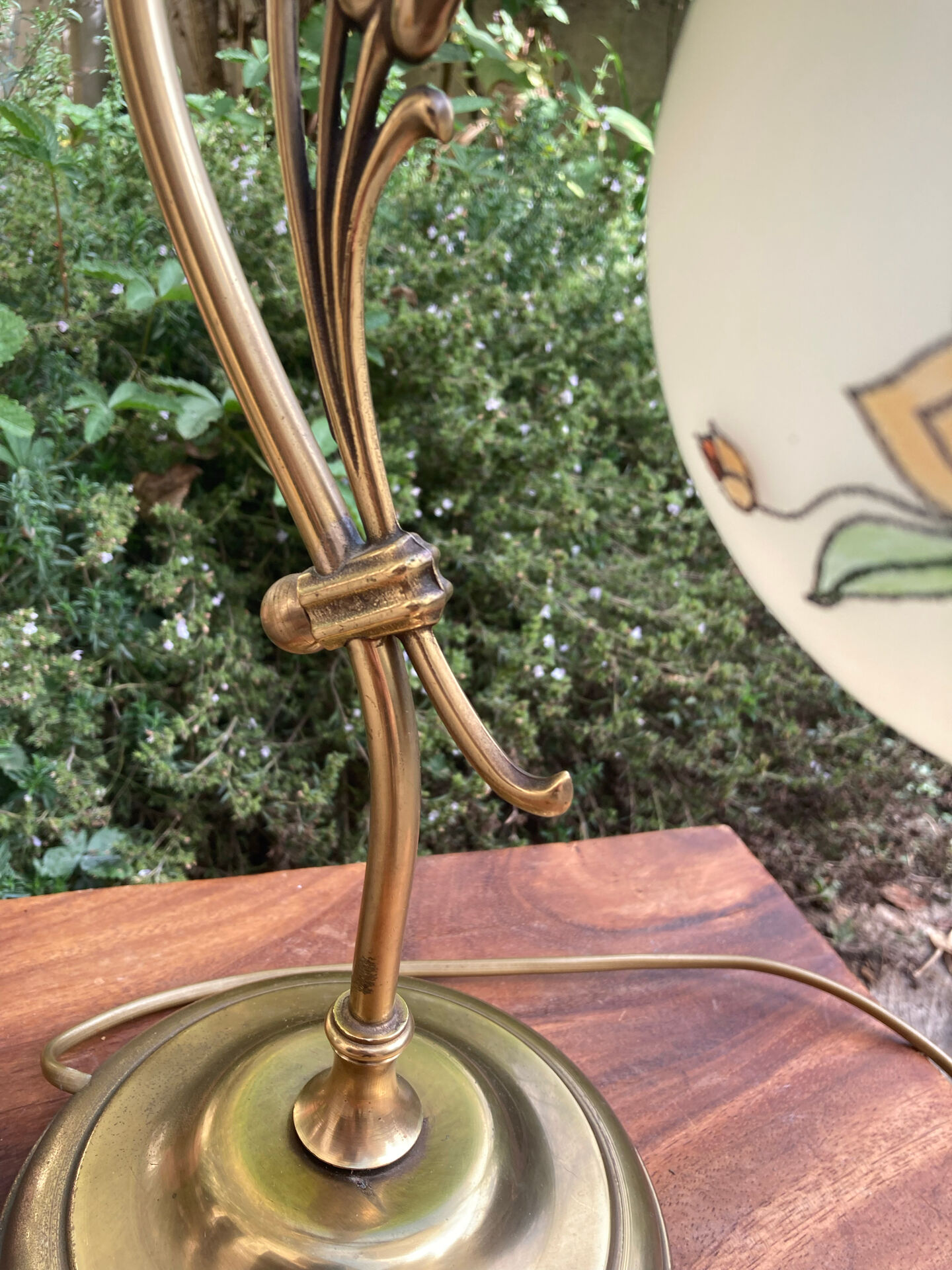 Art Deco revival table lamp