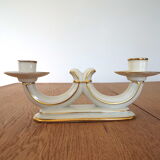 Porcelain candle holder