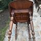 Antique table with flaps