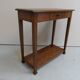 Antique oak sidetable