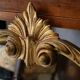 Louis XV style mirror in vintage gilded wood 70