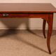 Louis XV table in oak, late 18th century.