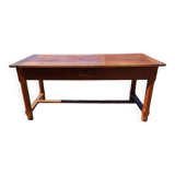 Table de Ferme Campagnarde 19 éme en Merisier