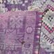 Vintage Lavender Carpet from Morocco - 257 x 180 cm