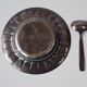 Christofle galla - silver-plated plate and spoon - birth box