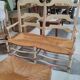 Radassier bench and its footrest - Provençal