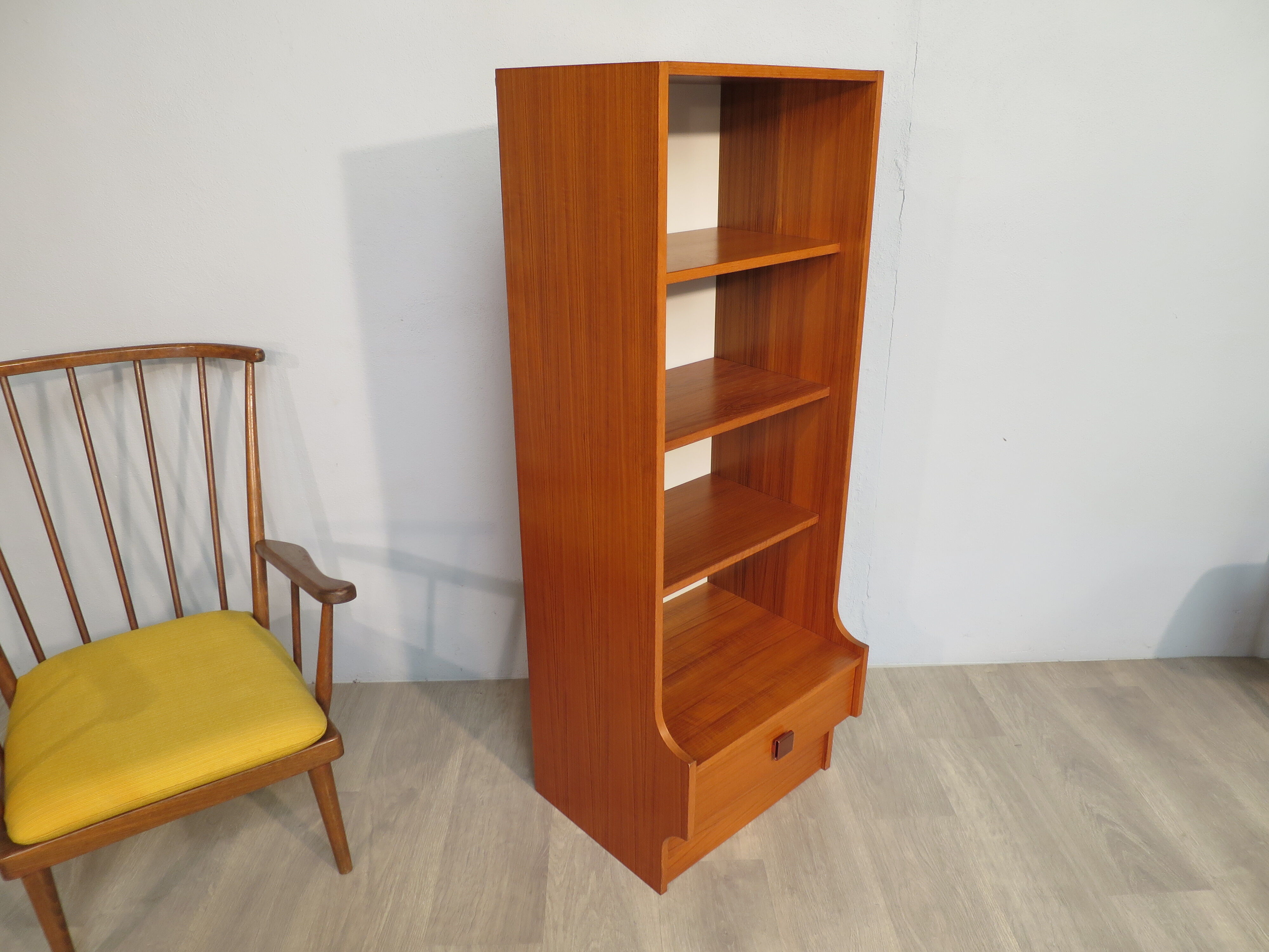 Small teak library