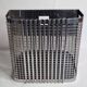 Chromed steel industrial wall paper basket, 60s
