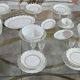 Important porcelain table service from Limoges, Raynaud manufacture.