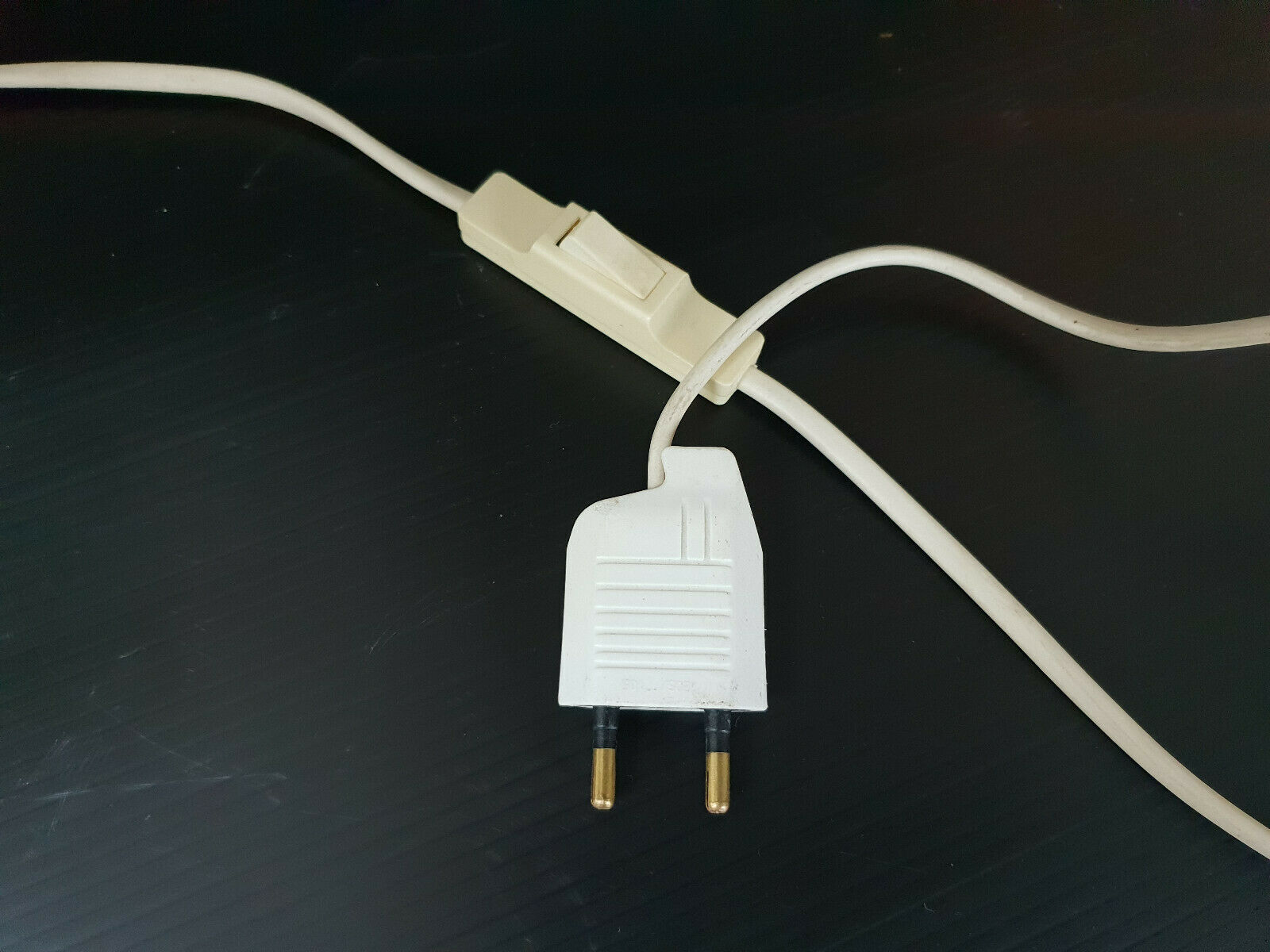 Vintage travertine lamp 1970