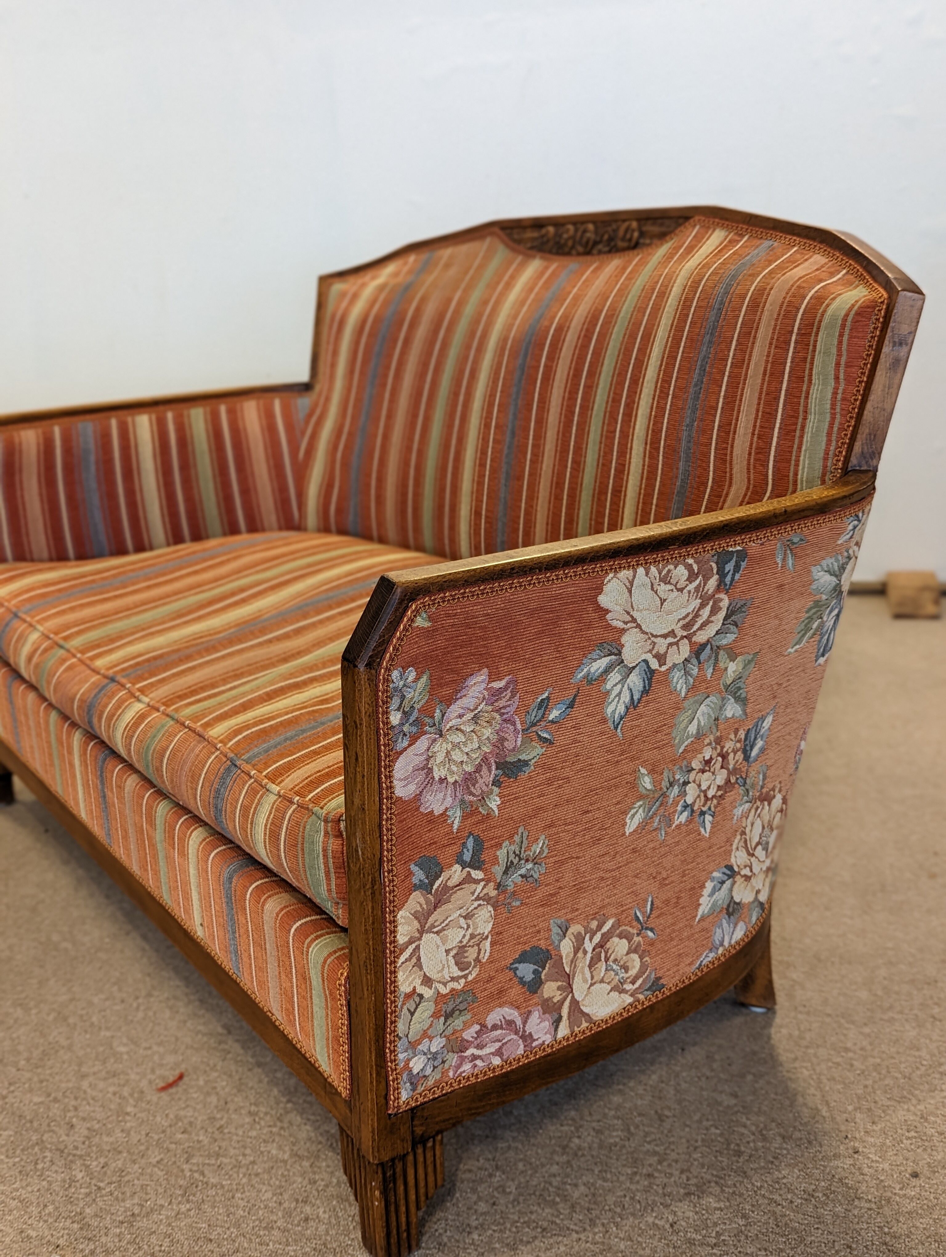 Sofa bench 2 places 40s