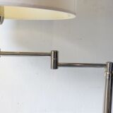 Articulated reading floor lamp from the 80s