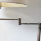 Articulated reading floor lamp from the 80s
