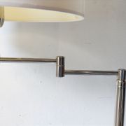 Articulated reading floor lamp from the 80s