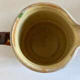 Mixed earth terracotta pitcher Provence 1950