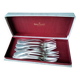 Box of 12 silver-plated metal snail forks Ravinet d'Enfert