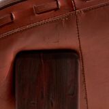 Leather lounge chair by jean gillon for probel (mk10185)