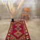 Vintage ethnic berber carpet 172x87cm