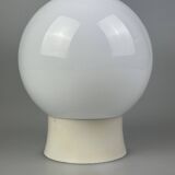 50s 60s lamp light wall lamp cellar lamp plastic & glass Bauhaus
