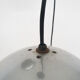 Set of three metal globes light, The Netherlands 1960's