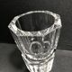 Model edith vase, cut crystal  baccarat